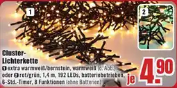 B1 Discount Baumarkt Cluster Lichterkette Angebot