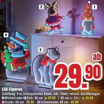 B1 Discount Baumarkt LED-Figuren Angebot