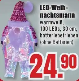 B1 Discount Baumarkt LED-Weihnachtsmann Angebot