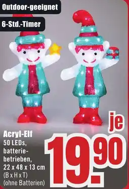 B1 Discount Baumarkt Acryl-Elf Angebot