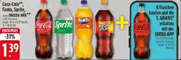E-Center Coca-Cola, Fanta, Sprite, oder mezzo mix Angebot
