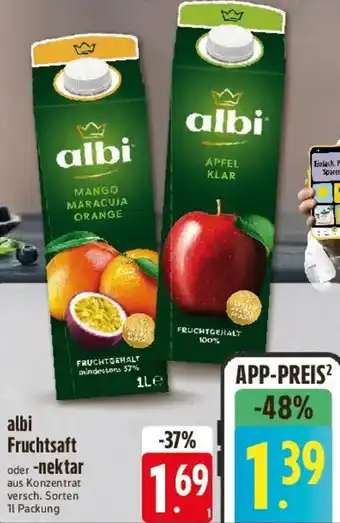 Albi Fruchtsaft oder -nektar