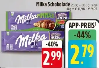 E-Center Milka Schokolade Angebot