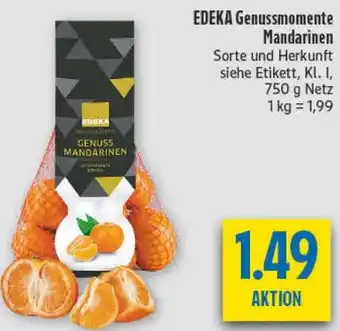 diska EDEKA Genussmomente Mandarinen Angebot