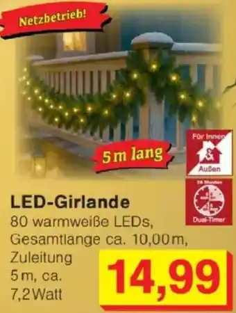 Jawoll LED-Girlande Angebot