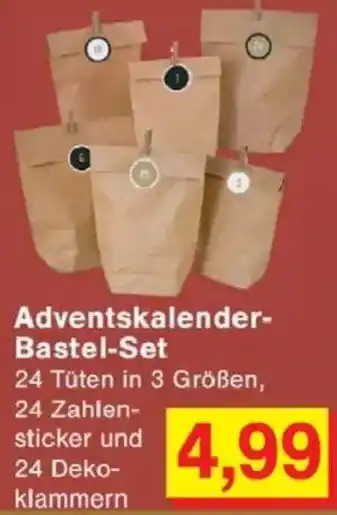 Jawoll Adventskalender- Bastel-Set Angebot