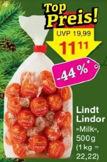 Jawoll Lindt Lindor Angebot