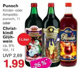 Jawoll Punsch oder Christkindl Glühwein Angebot