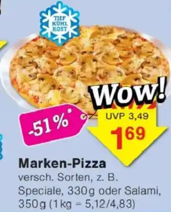 Jawoll Marken-Pizza Angebot