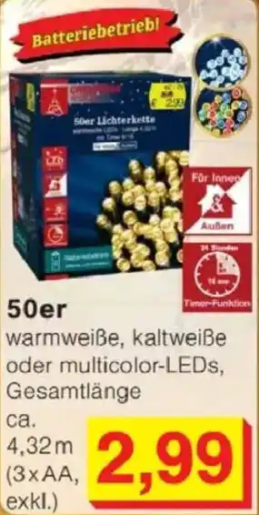Jawoll 50er Lichterkette Angebot