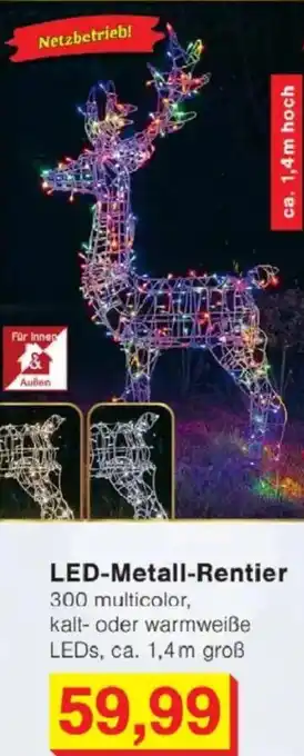 Jawoll LED-Metall-Rentier Angebot