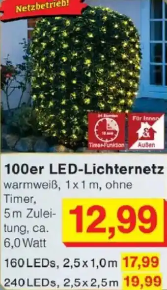 Jawoll 100er LED-Lichternetz Angebot