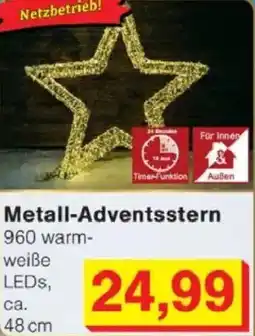 Jawoll Metall-Adventsstern Angebot