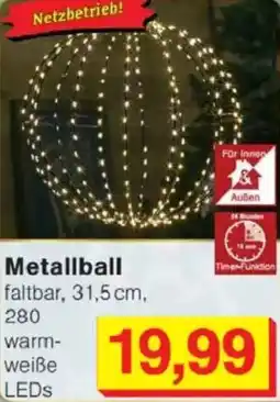 Jawoll Metallball Angebot