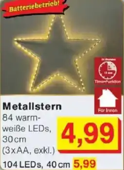Jawoll Metallstern Angebot