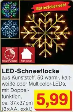 Jawoll LED-Schneeflocke Angebot