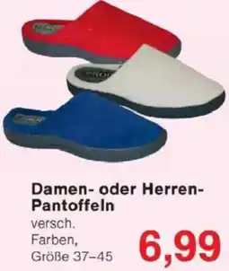 Jawoll Damen- oder Herren- Pantoffeln Angebot