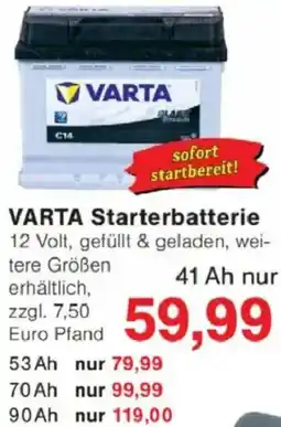 Jawoll VARTA Starterbatterie Angebot