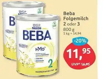 Budni Beba Folgemilch Angebot