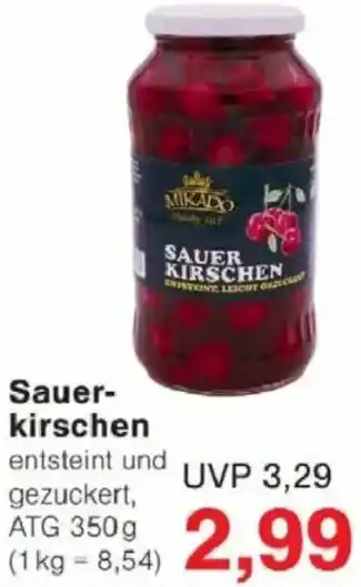 Jawoll Sauerkirschen Angebot