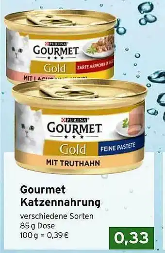 CAP Markt Gourmet Katzennahrung Angebot