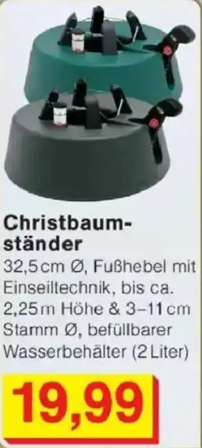Jawoll Christbaumständer Angebot