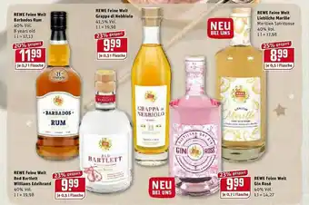 REWE Rewe Feine Welt Barbados Rum Angebot