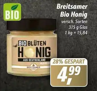 Simmel Breitsamer Bio Honig Angebot