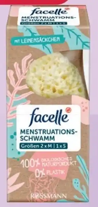 Rossmann Menstruationsschwamm Angebot