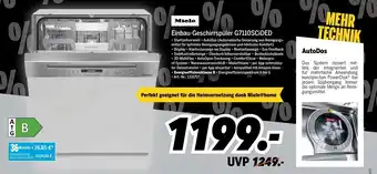 MEDIMAX Miele Einbau-Geschirrspuler | G7110SCiDED Angebot