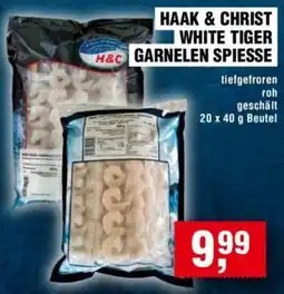 Handelshof Haak & christ white tiger garnelen spiesse Angebot
