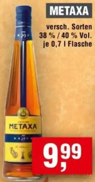 Handelshof Metaxa Angebot