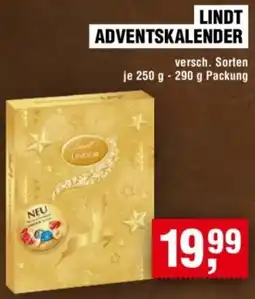 Handelshof Lindt adventskalender Angebot