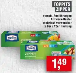 Handelshof Toppits zipper Angebot