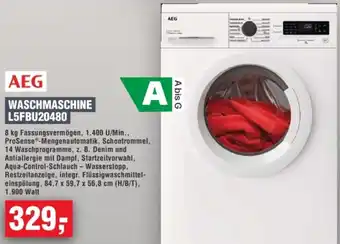 Handelshof AEG WASCHMASCHINE L5FBU20480 Angebot