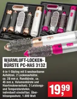 Handelshof WARMLUFT-LOCKEN- BÜRSTE PC-HAS 3132 Angebot