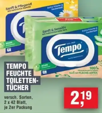 Handelshof Tempo feuchte toilettentücher Angebot