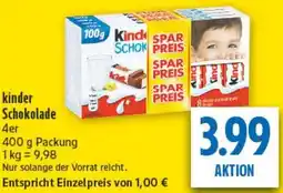 diska kinder Schokolade Angebot