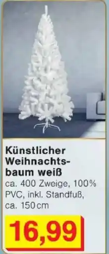 Jawoll Künstlicher Weihnachtsbaum weiß Angebot