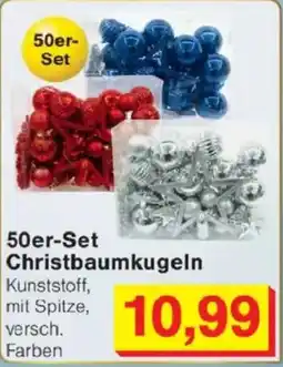 Jawoll 50er-Set Christbaumkugeln Angebot