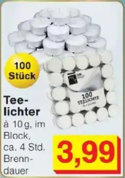 Jawoll Teelichter Angebot