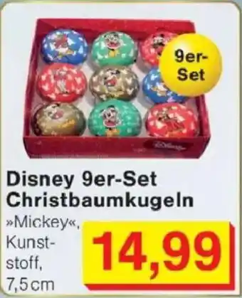 Jawoll Disney 9er-Set Christbaumkugeln Angebot