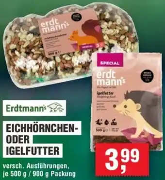 Handelshof Erdtmann's eichhörnchen oder igelfutter Angebot