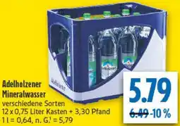 diska Adelholzener Mineralwasser Angebot