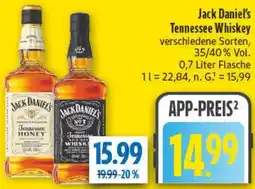 diska Jack Daniel's Tennessee Whiskey Angebot