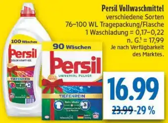 diska Persil Vollwaschmittel Angebot