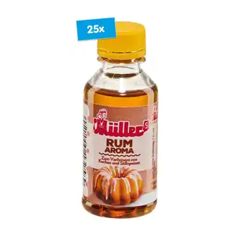 Netto Marken-Discount Müller Rum Aroma 30 ml, 25er Pack Angebot