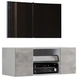 Netto Marken-Discount VCM TV Möbel Wandboard Lowboard hängend Maße H. 40 x B. 95 x T. 36 cm Wandschrank - Jusa Angebot