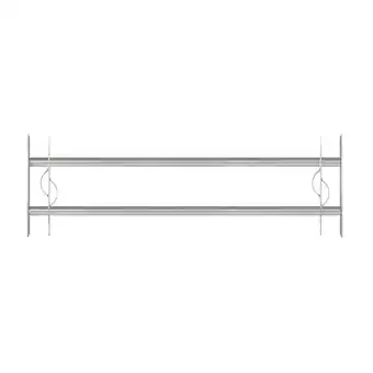 Netto Marken-Discount Alberts Fenstergitter Secorino Style 1000 - 1500x 300 mm Ausziehgitter Angebot