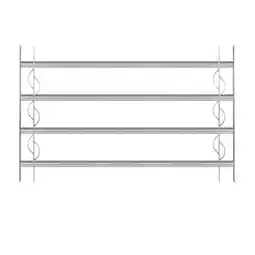 Netto Marken-Discount Alberts Fenstergitter Secorino Style 1000 - 1500x 600 mm Ausziehgitter Angebot